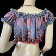画像4: プリントパフスリーブチョリVVVVV (4)
