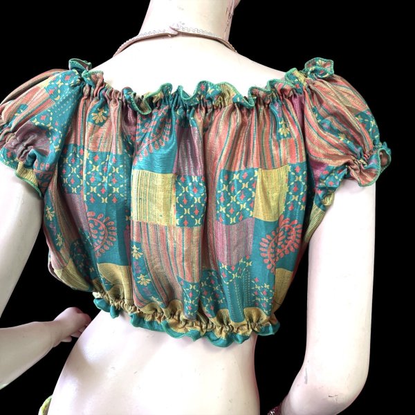 画像4: プリントパフスリーブチョリVVVVVII (4)