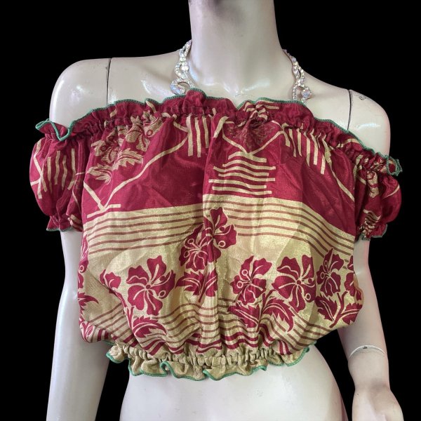 画像2: プリントパフスリーブチョリVVVVVIII (2)