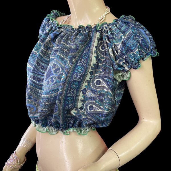 画像3: プリントパフスリーブチョリVVVVIII (3)