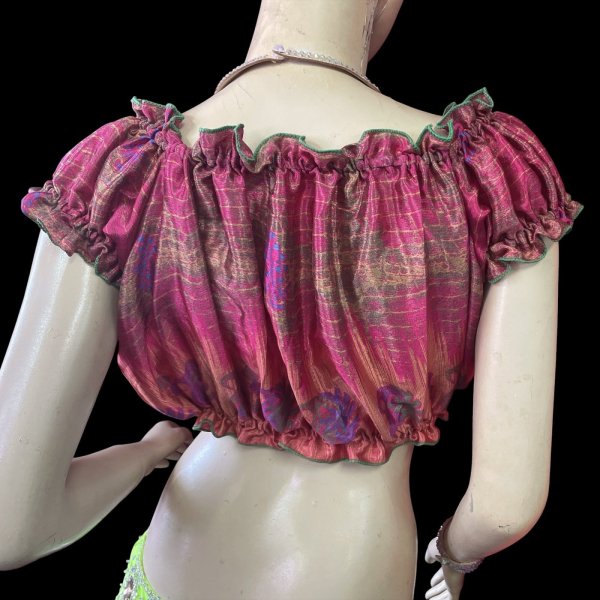 画像4: プリントパフスリーブチョリVVVVIIII (4)