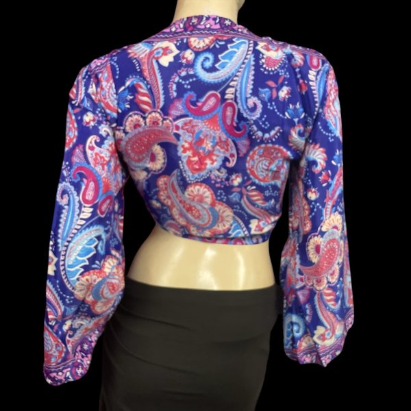 画像3: プリントバタフライスリップチョリ VVVVVVV (3)