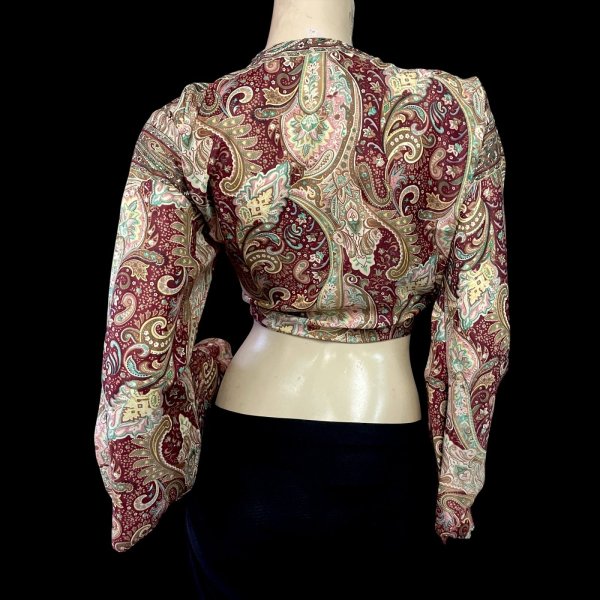 画像3: プリントバタフライスリップチョリ VVVVVVVIII (3)