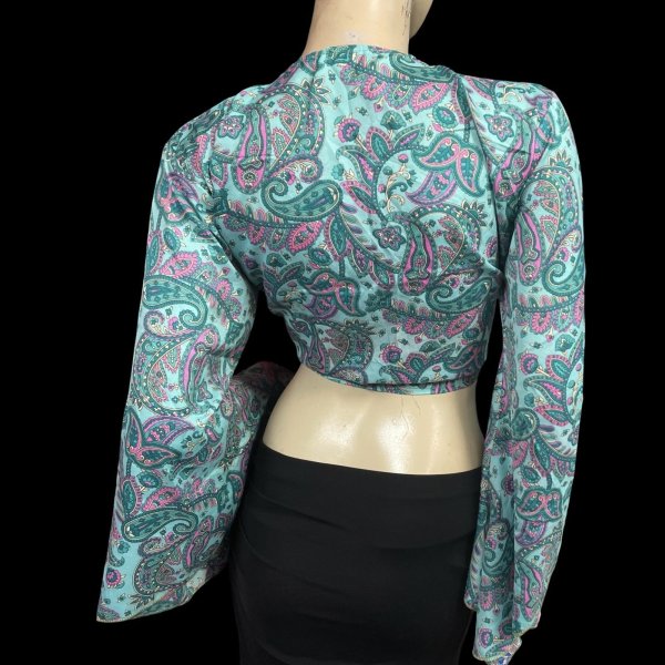 画像3: プリントバタフライスリップチョリ VVVVVVVI (3)