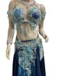 画像3: エジプトAmrオリエンタルコスチューム☆Lacy Madonna blue☆ (3)