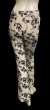画像4: レースストレッチパンツ☆apricot black flowe☆ (4)
