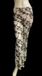 画像2: レースストレッチパンツ☆apricot black flowe☆ (2)