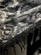 画像2: メッシュフラワースカーフ☆ black &grey☆ (2)