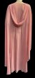 画像4: フーデットキラキラパールカバードレス☆salmon  pink ☆ (4)