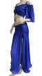 画像3: スパンコールストレッチチョリ＆スカートセット☆royal blue ☆ (3)