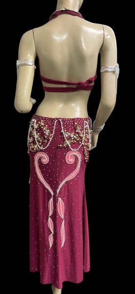 画像4: エジプトオリエンタルコスチューム ☆lane dark rose ☆ (4)
