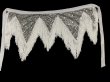 画像4: スパンコールフリンジヒップスカーフ☆silver whiteb☆ (4)
