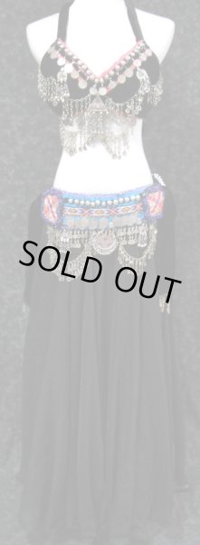 画像2: トライバルブラ&ベルトセット☆メタルゴージャスII (2)