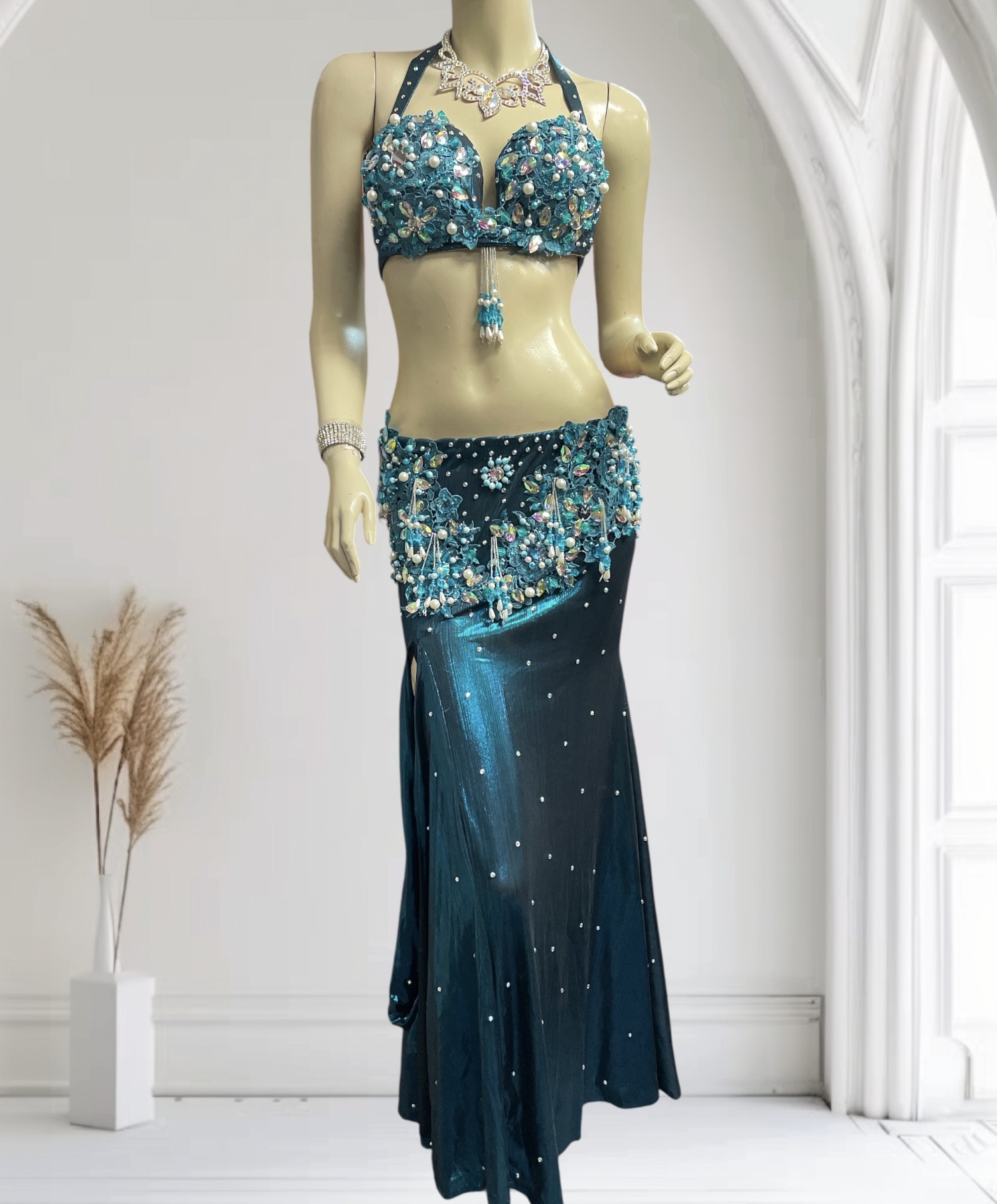 エジプトオリエンタルコスチューム ☆dark green garden ☆ - Amira Jamila